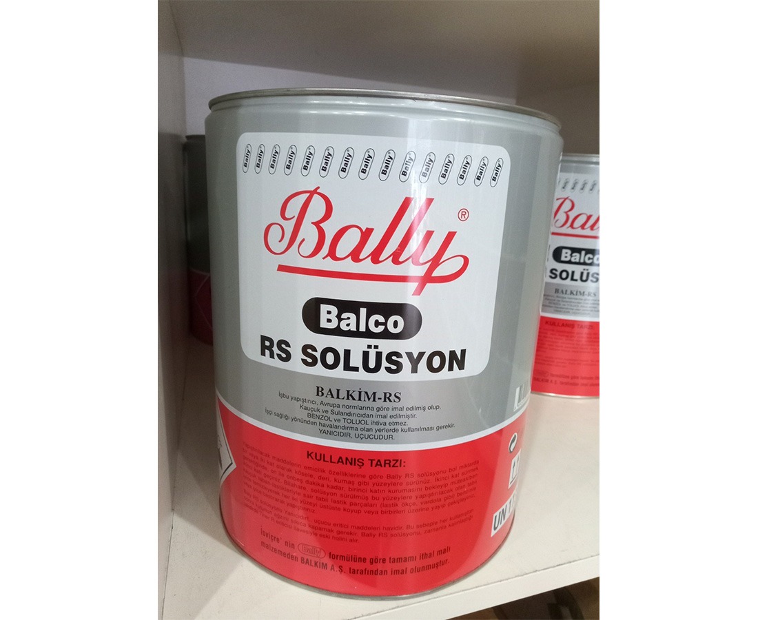 Bally BALCO RS YAPIŞTIRICI SOLUSYON, ADHESİVE, LÜTFEN FİYAT TEKLİFİ İSTEYİNİZ